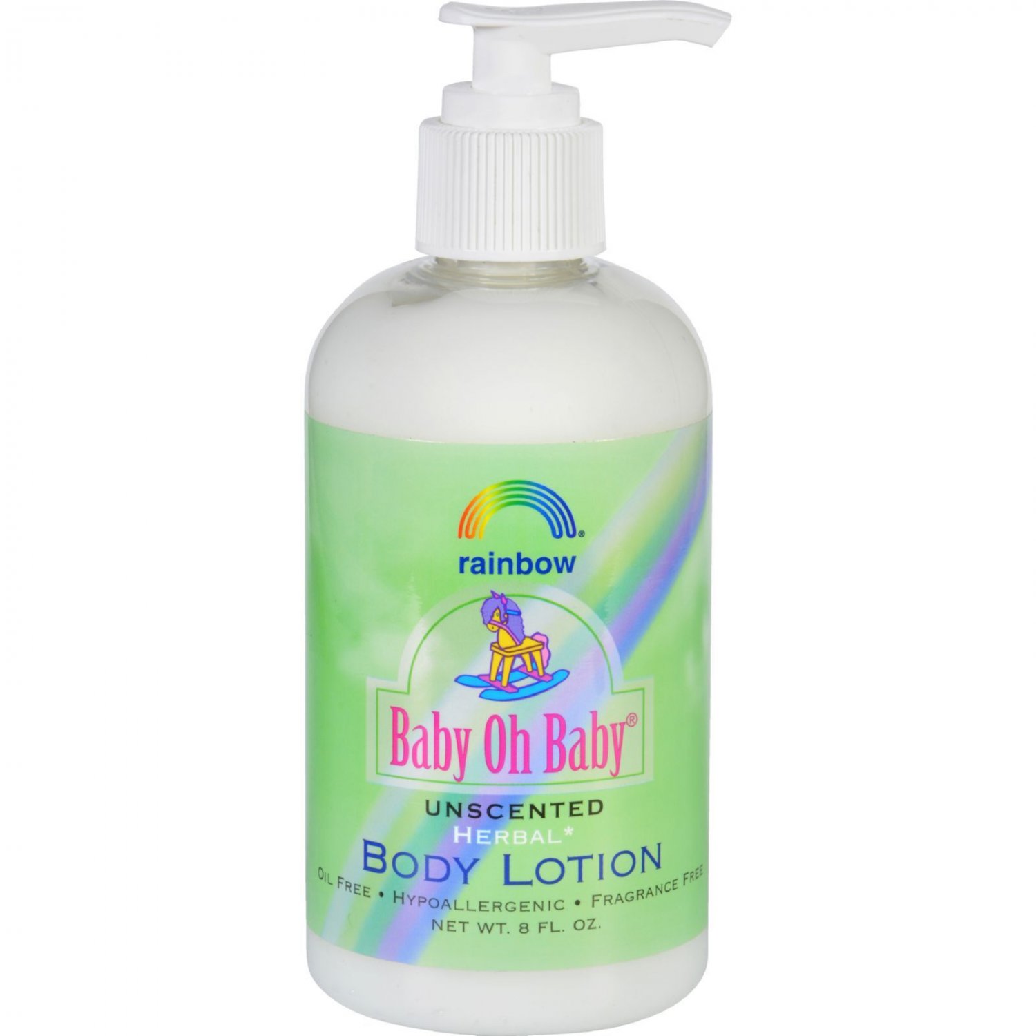 Rainbow Research Body Lotion - Organic Herbal - Baby - Unscented - 8 fl oz