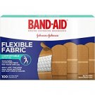 Flexible Fabric Adhesive Bandages, 1"" x 3"", 100/Box
