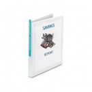 Economy View Binder with Round Rings, 1/2"" Capacity, White