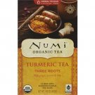 Numi Tea - Organic - Turmeric - Three Roots - 12 Bags - Case of 6
