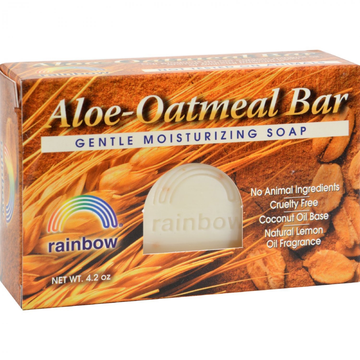 Rainbow Research Bar Soap Aloe Oatmeal - 4 oz
