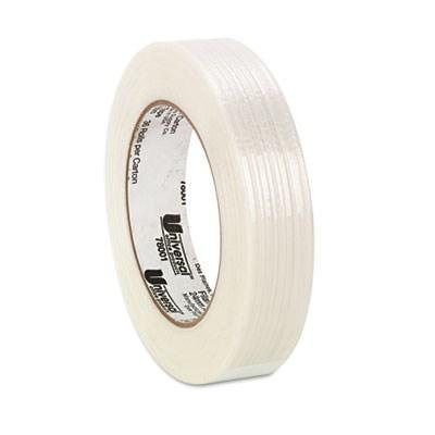 Medium-Duty Filament Tape, 1"" x 60yds, 3"" Core