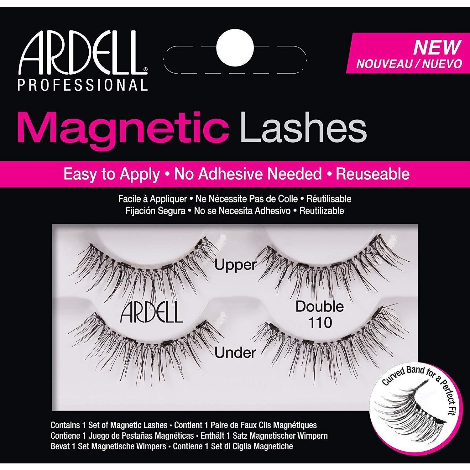 Ardell Professional Magnetic Double Strip Lashes, 110 Black