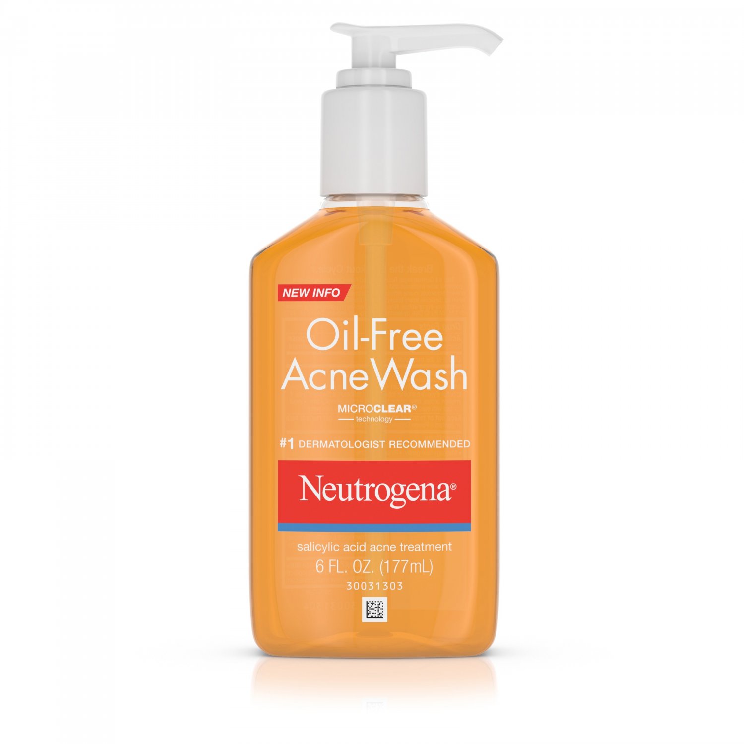 NEUTROGENA OIL-FREE ACNE WASH 6 OZ