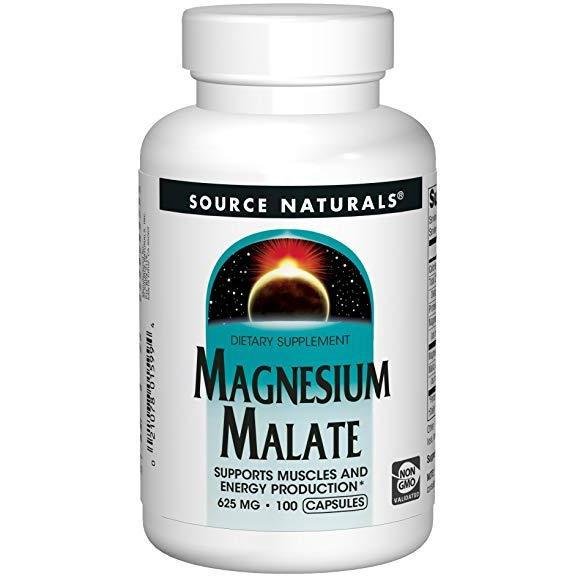 Source Naturals Magnesium Malate 625 mg 100 Capsule