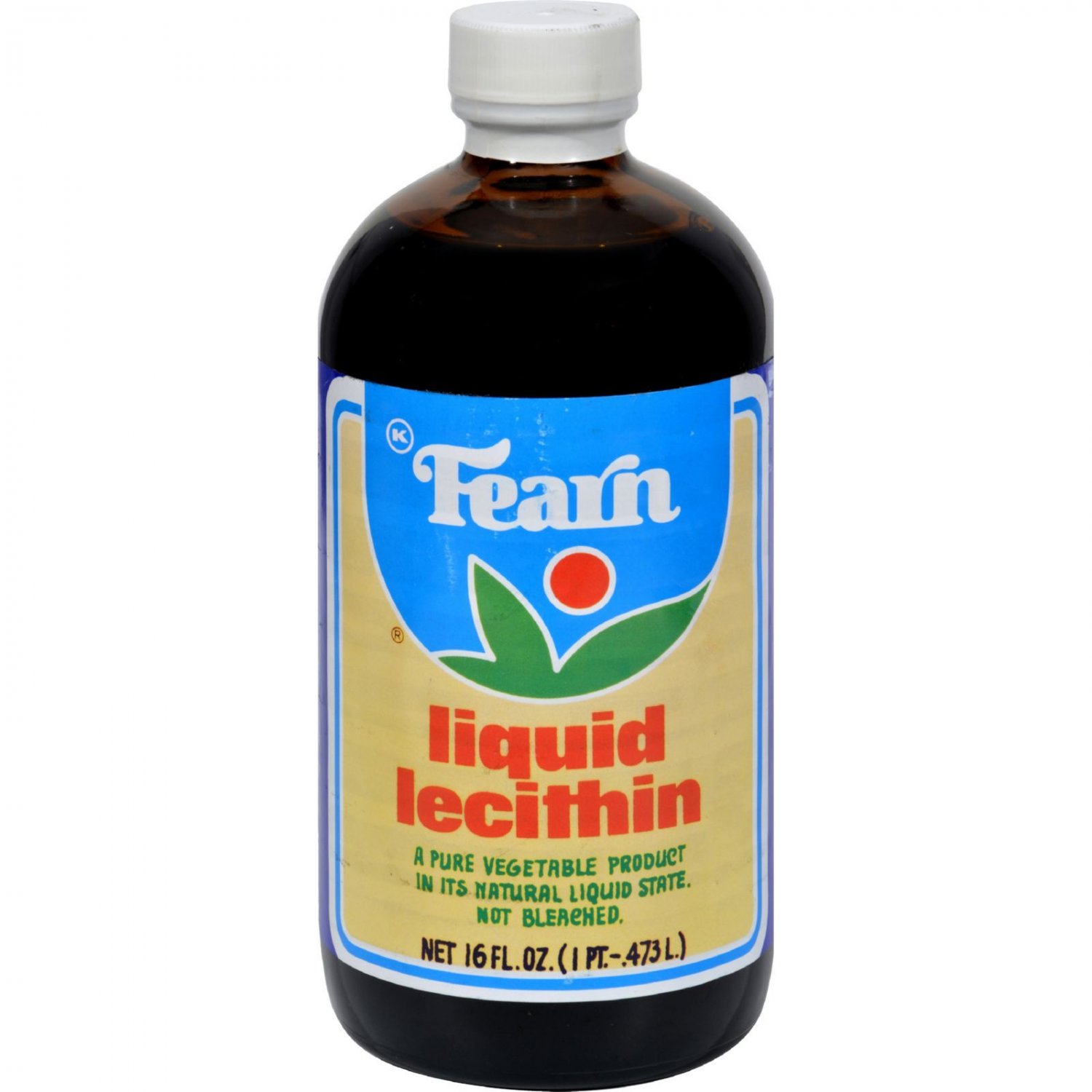 Fearn Liquid Lecithin - 16 fl oz - Case of 12