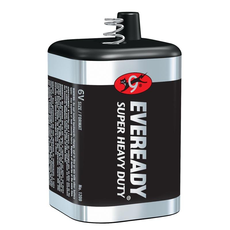Eveready #1209 6v Battery