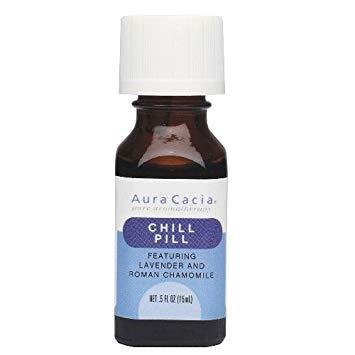 Aura Cacia Essential Oil - Chill Pill - Case of 3 - 0.5 FL oz.
