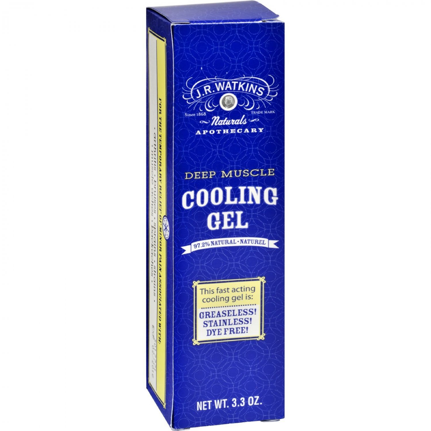 J.R. Watkins Muscle Cooling Gel - 3.3 oz