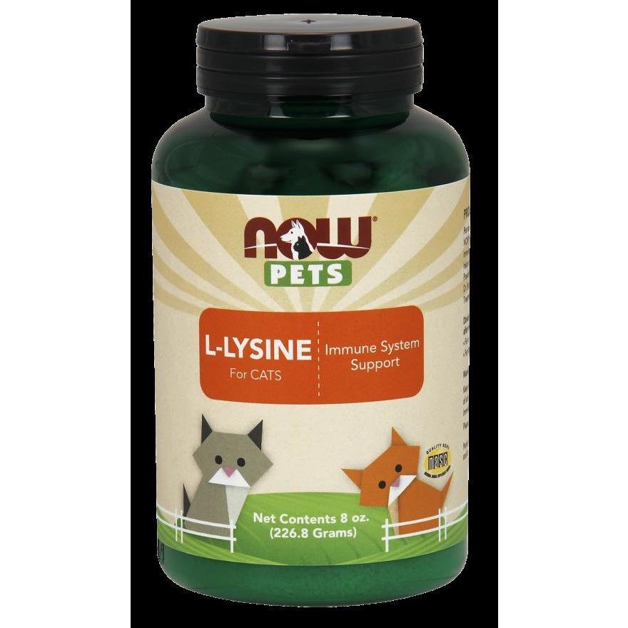 NOW Foods L-Lysine for Cats - 8 oz.