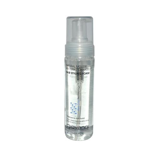 Giovanni All-Natural Hair Styling Mousse Air-Turbo Charged - 7 Oz