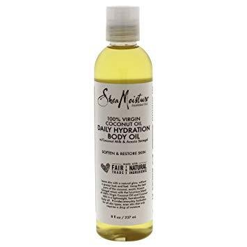 Shea Moisture Virgin Coconut Oil Massage Oil 8oz Pack of 2