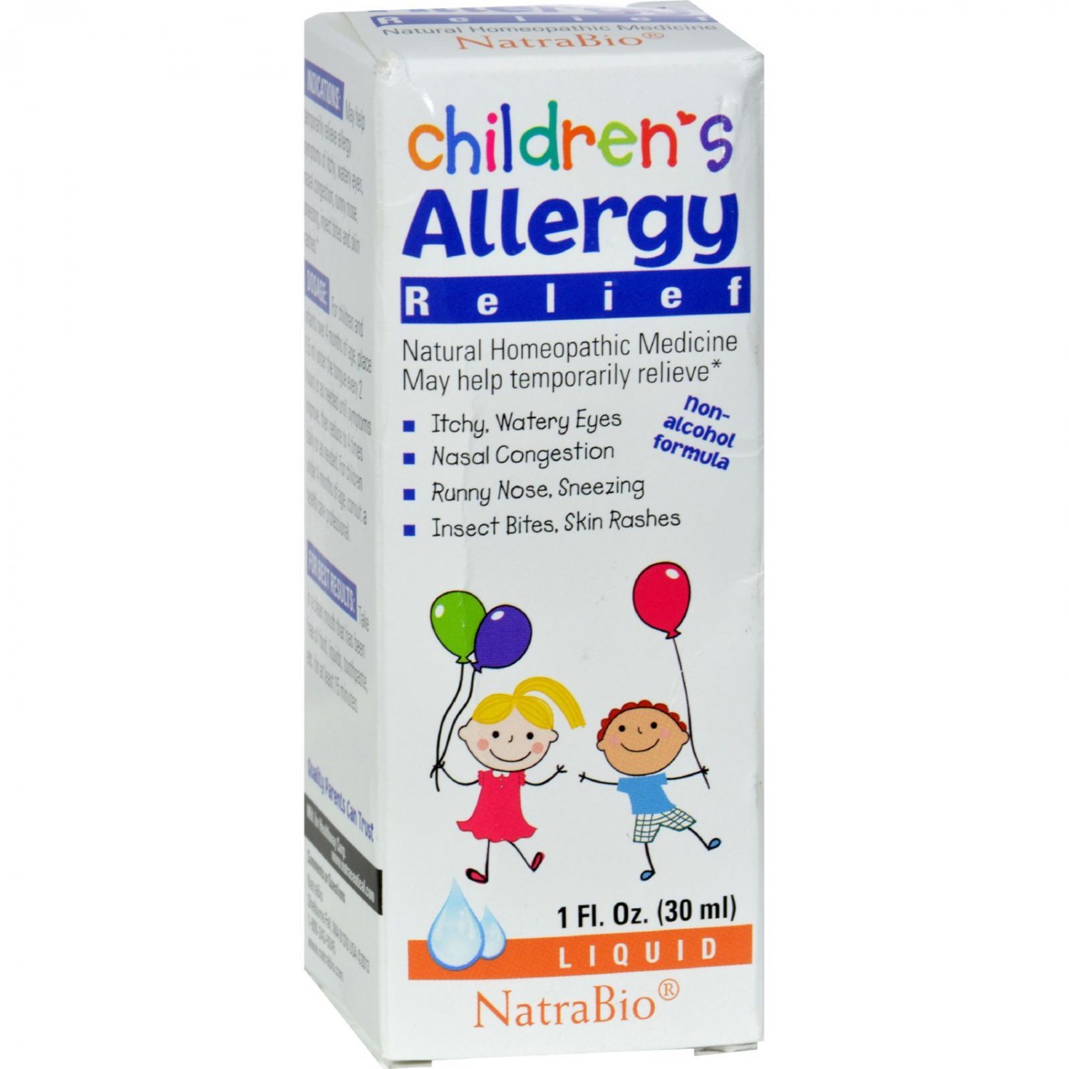 NatraBio Children's Allergy Relief - 1 fl oz