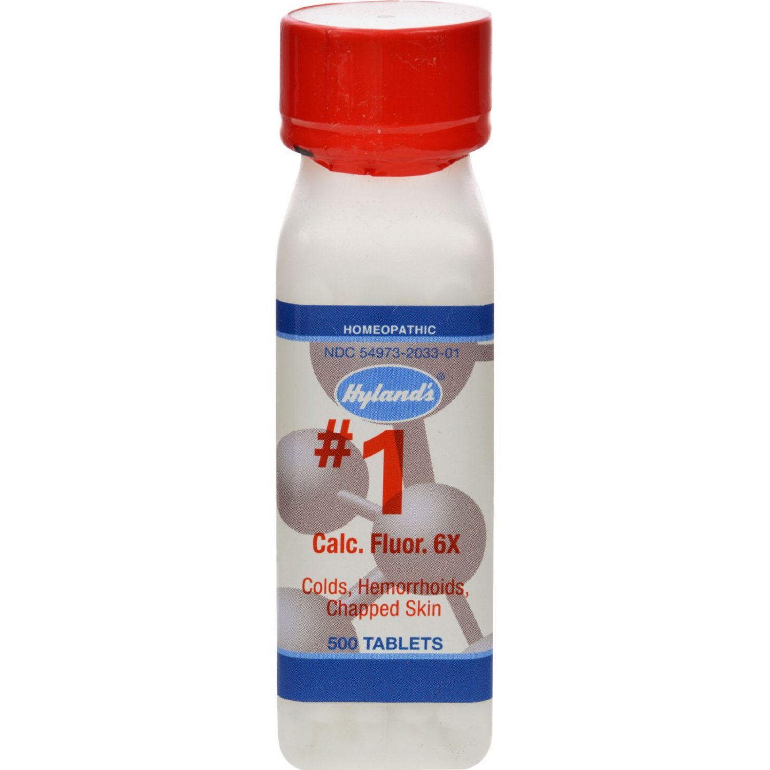 Hyland'S Calcium Fluoride 6X - 1 G - 500 Tablets