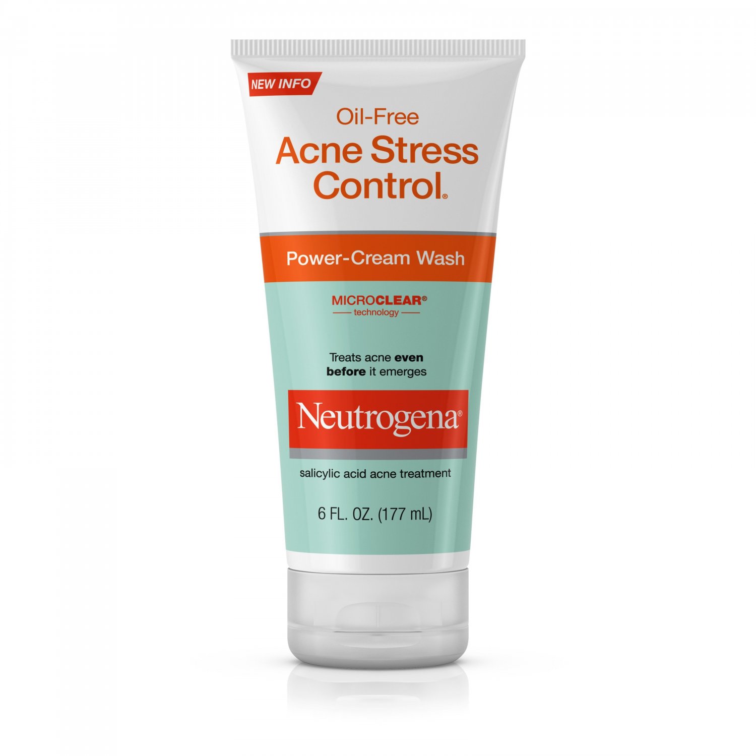 NEUTROGENA ACNE STRS CNT WASH 6 OZ