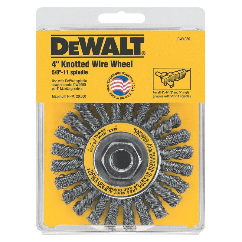 BLACK & DECKER CORPORATION, (THE) - ACCESSORIES DEWALT 4"" X 5/8"" - 11 FUL