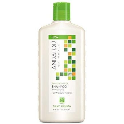 andalou Naturals Silky Smooth Shampoo - Exotic Marula Oil - 11.5 fl oz