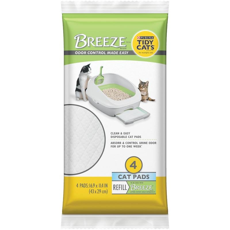 AMERICAN DISTRIBUTION TIDYCAT BREEZE PAD 4PK