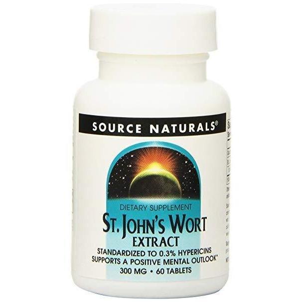 Source Naturals St. John's Wort Extract 300 mg 60 Tablet