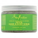 Shea Moisture African Water Mint & Ginger Detox Hand & Body Scrub 12 fl OZ.