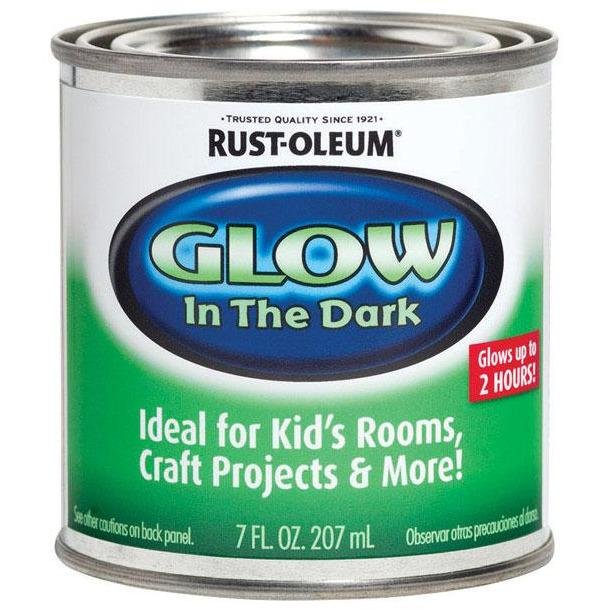 RUST-OLEUM / ZINSSER CORPORATION 8OZ GLOW IN THE DARK BRUS