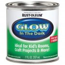 RUST-OLEUM / ZINSSER CORPORATION 8OZ GLOW IN THE DARK BRUS
