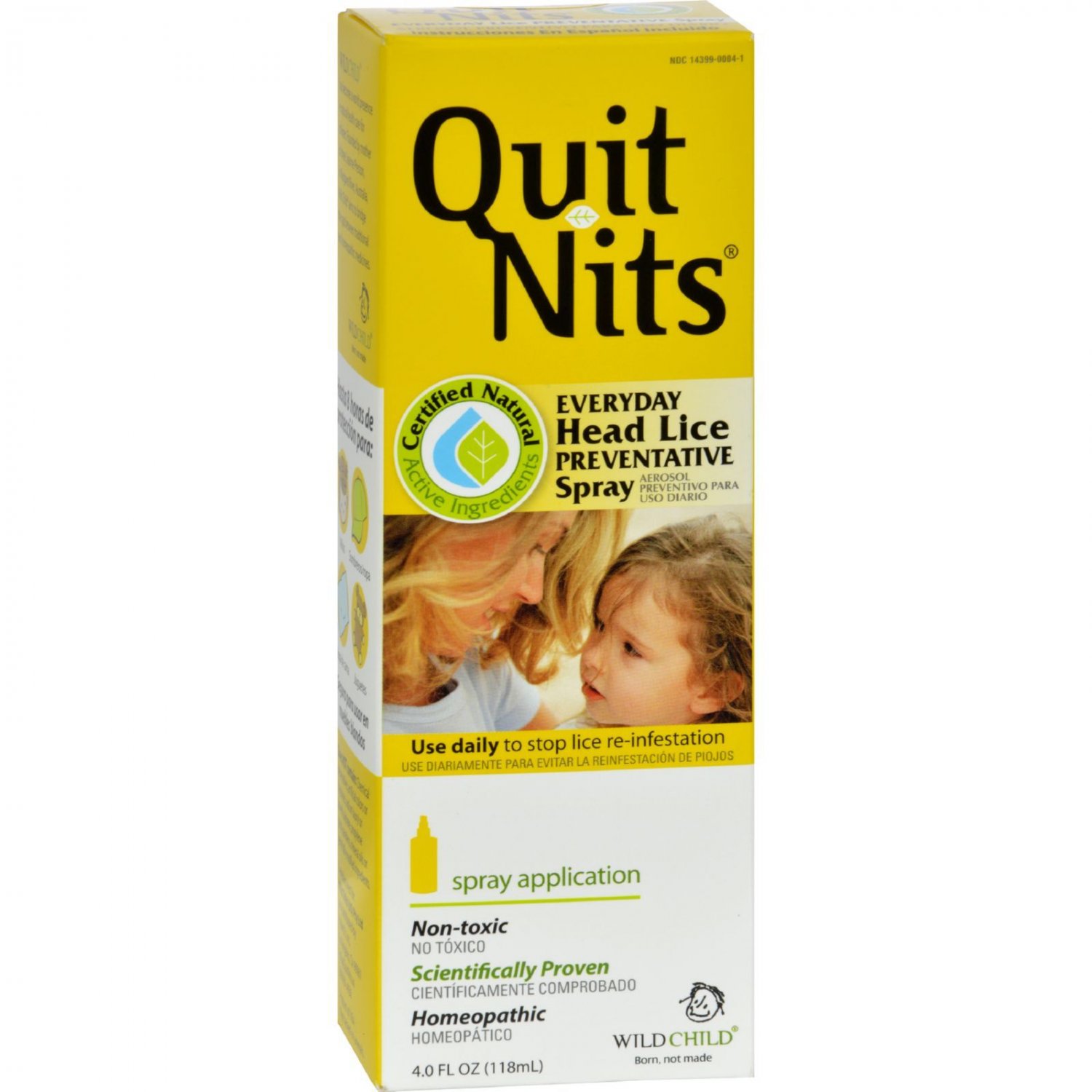 Hyland'S Quit Nits Everyday Head Lice Preventative Spray - 4 Oz