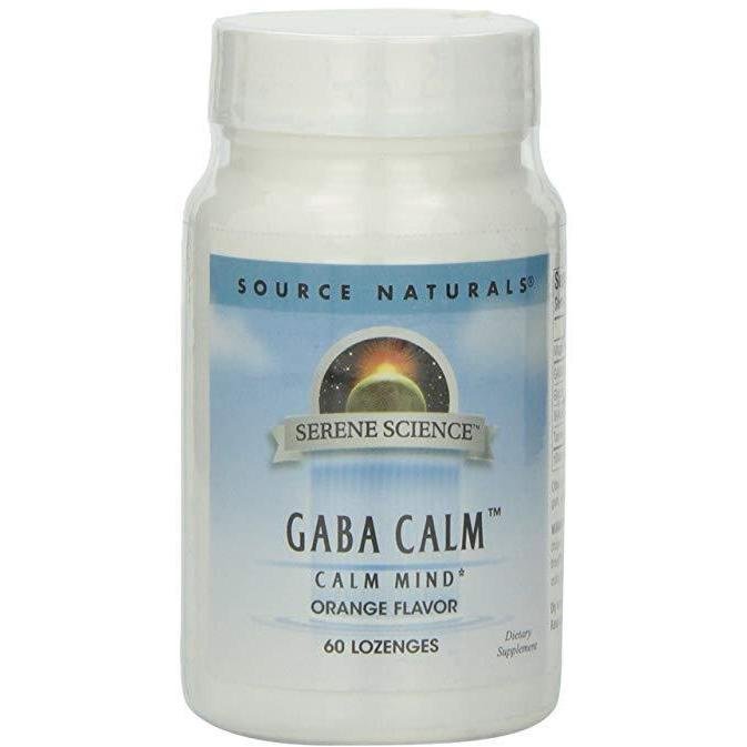 Source Naturals GABA Calm 100 mg, Orange 60 tabs