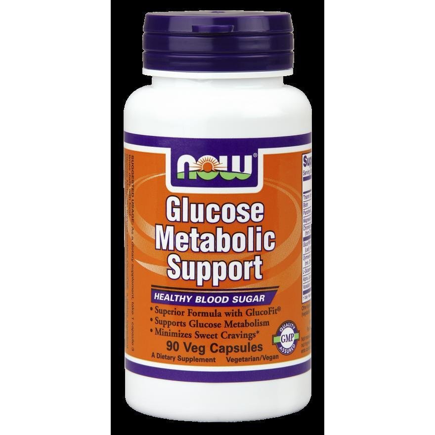 NOW Foods Glucose Metabolic Support - 90 Veg Capsules