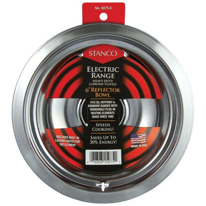 STANCO METAL PRODUCTS INC SMALL STOVE BOWL CHROME