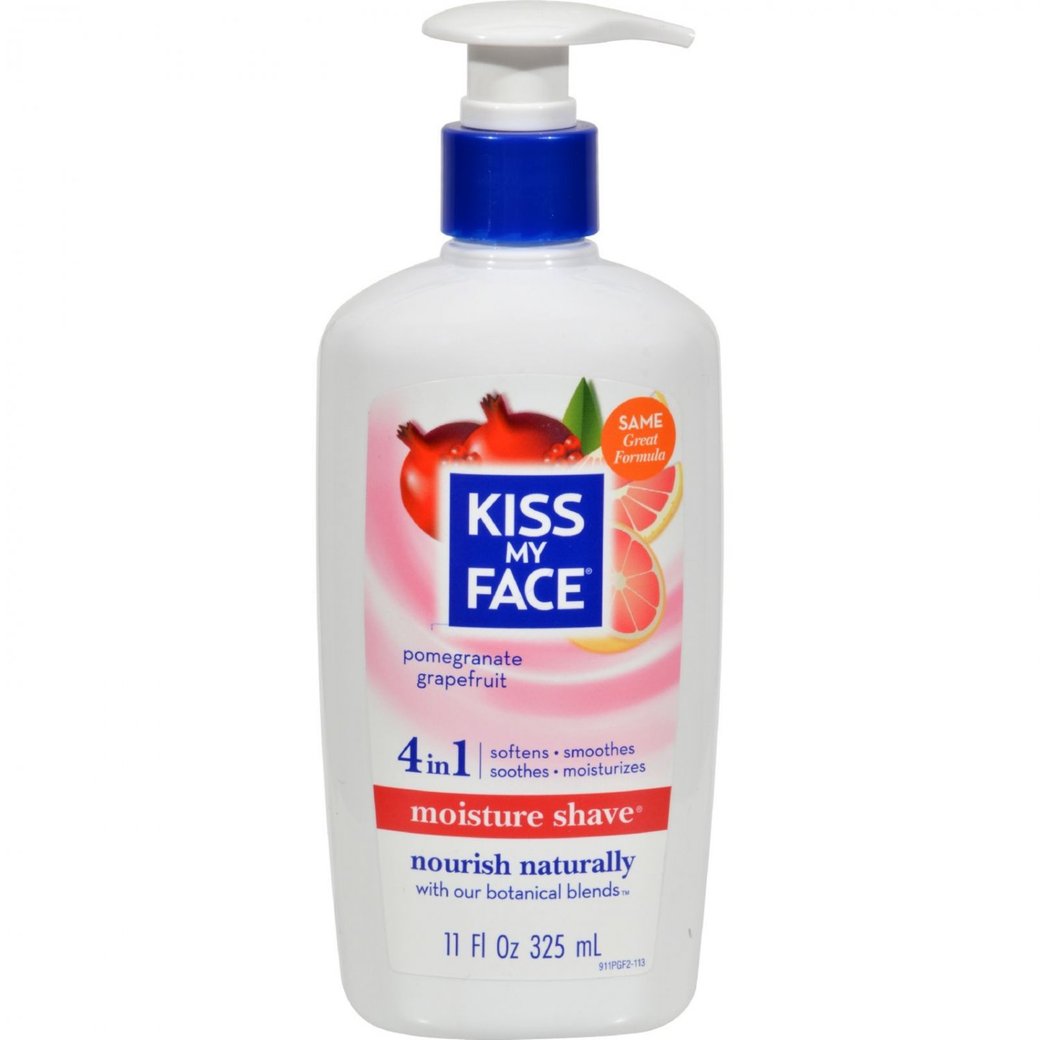Kiss My Face Moisture Shave Pomegranate Grapefruit - 11 oz