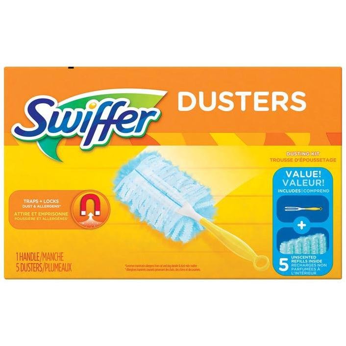 PROCTER & GAMBLE, Duster Starter Kit, 6"" Handle, 9/Carton
