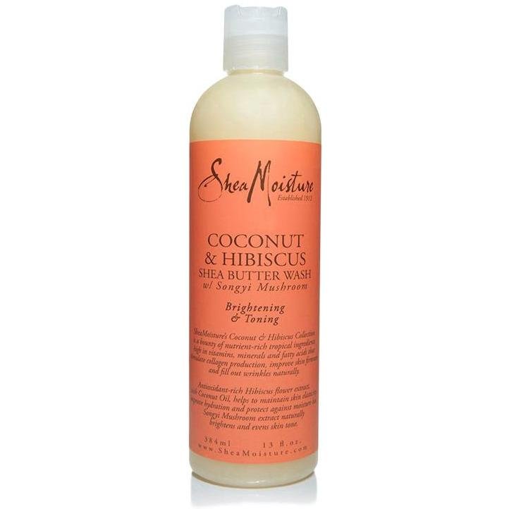 Shea Moisture Coconut & Hibiscus Body Wash 13 OZ