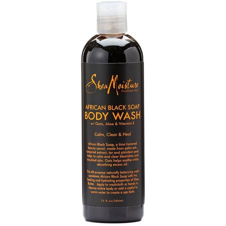 Shea Moisture African Black Soap Body Wash 13 Fl Oz