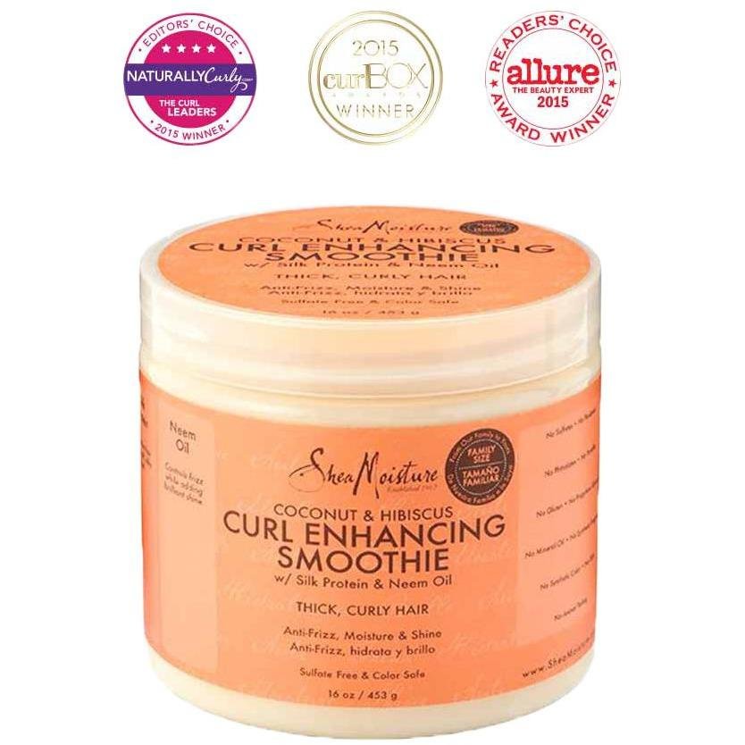 Shea Moisture Coconut & Hibiscus Curl Enhancing Smoothie - Family Size 16 Oz