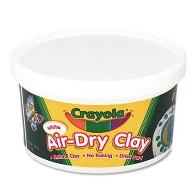 Air-Dry Clay, White, 2 1/2 lbs