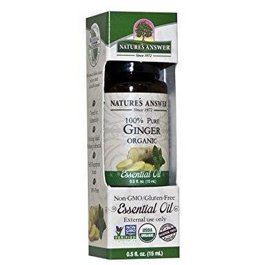 NATURE'S ANSWER, ESS OIL,OG2,GINGER ROOT .5 OZ