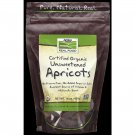 NOW Foods Dried Apricots, Organic - 16 oz. Pack of 2