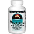 Source Naturals Vanadium with Chromium 180 Tablet