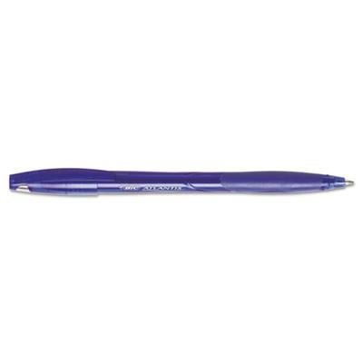 Atlantis Ballpoint Stick Pen, Blue Ink, Medium, Dozen