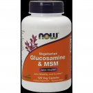 NOW Foods Glucosamine & MSM - 120 Veg Capsules