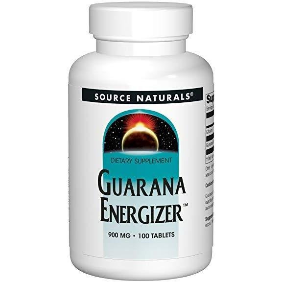 Source Naturals Guarana Energizer 900mg, 100 tabs