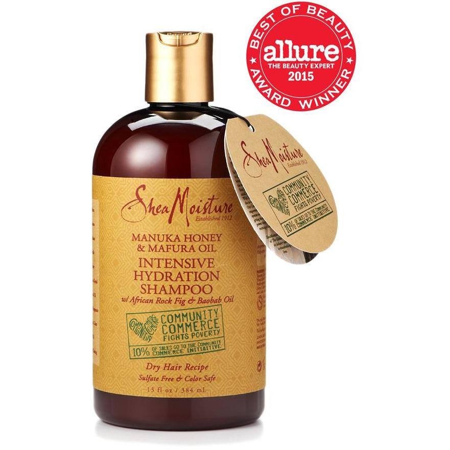 Shea Moisture Manuka Honey & Mafura Oil Intensive Hydration Shampoo 13 Fl Oz