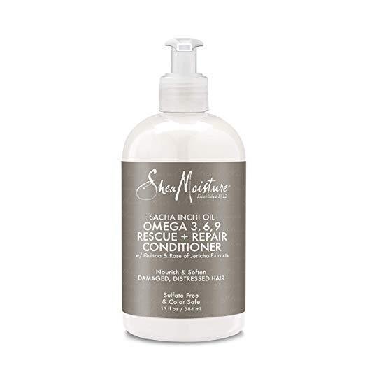 Shea Moisture Sacha Inchi Oil Omega 3, 6, 9 Rescue Conditioner