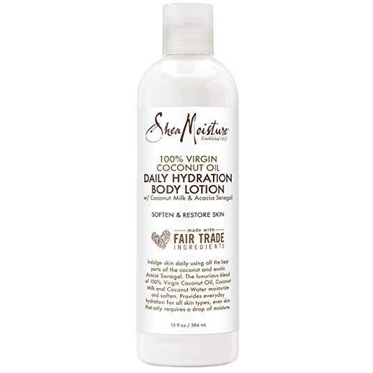 Shea Moisture Virgin Coconut Oil Daily Hydration Body Lotion 13oz
