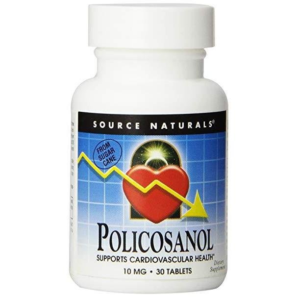 Source Naturals Policosanol 10 mg 30 Tablet
