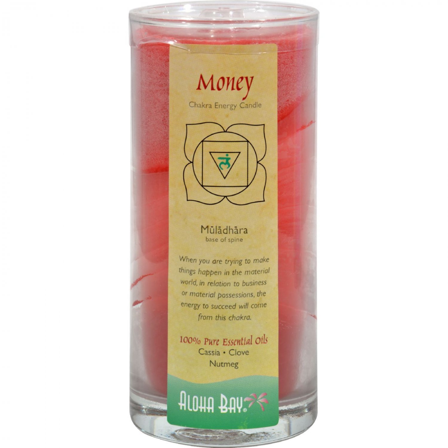 Aloha Bay Chakra Candle Jar Money - 11 oz