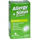 NatraBio Allergy and Sinus Non-Drowsy - 60 Tablets