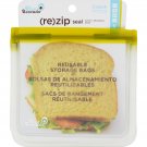 Blue Avocado Lunch Bag - Re-Zip Seal - Green - 2 Pack