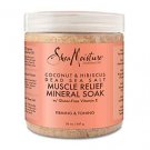 Shea Moisture Coconut & Hibiscus Dead Sea Salt Muscle Relief Mineral Soak 20 Oz
